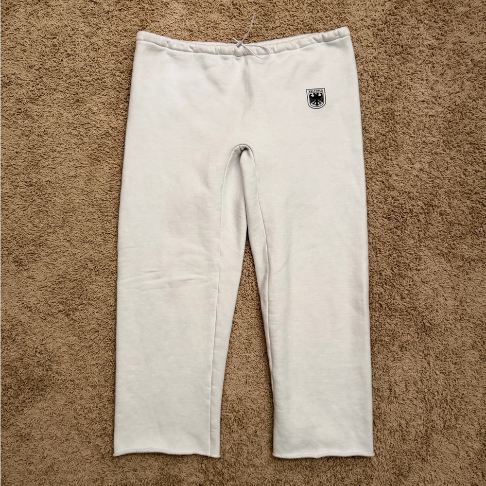 Yeezy Kanye West Vultures YE Gosha White Sweatpants Size 2 Large/XL